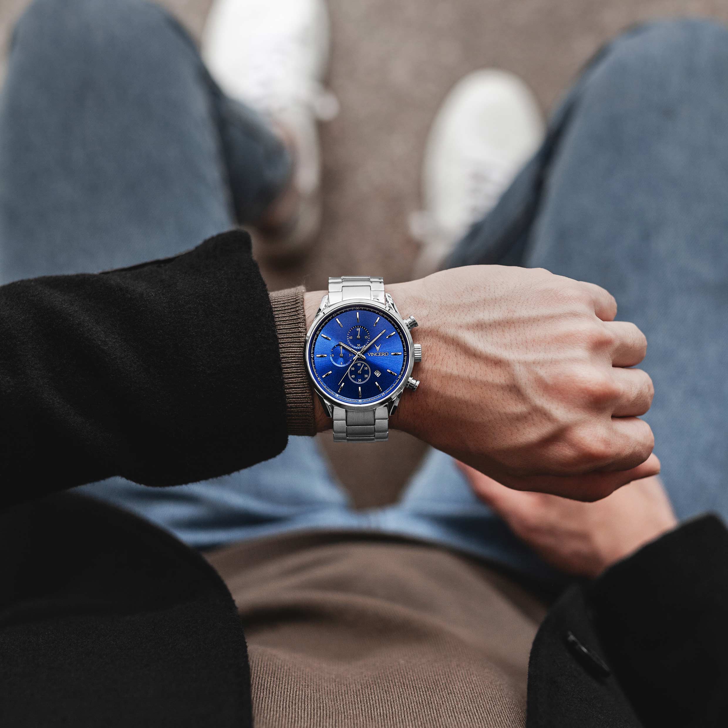 The Chrono S2 - Blue Steel fine designer jewelry for men and women