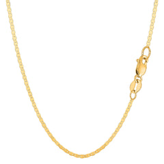 10k Yellow Gold Mariner Link Chain Necklace, 1.7mm