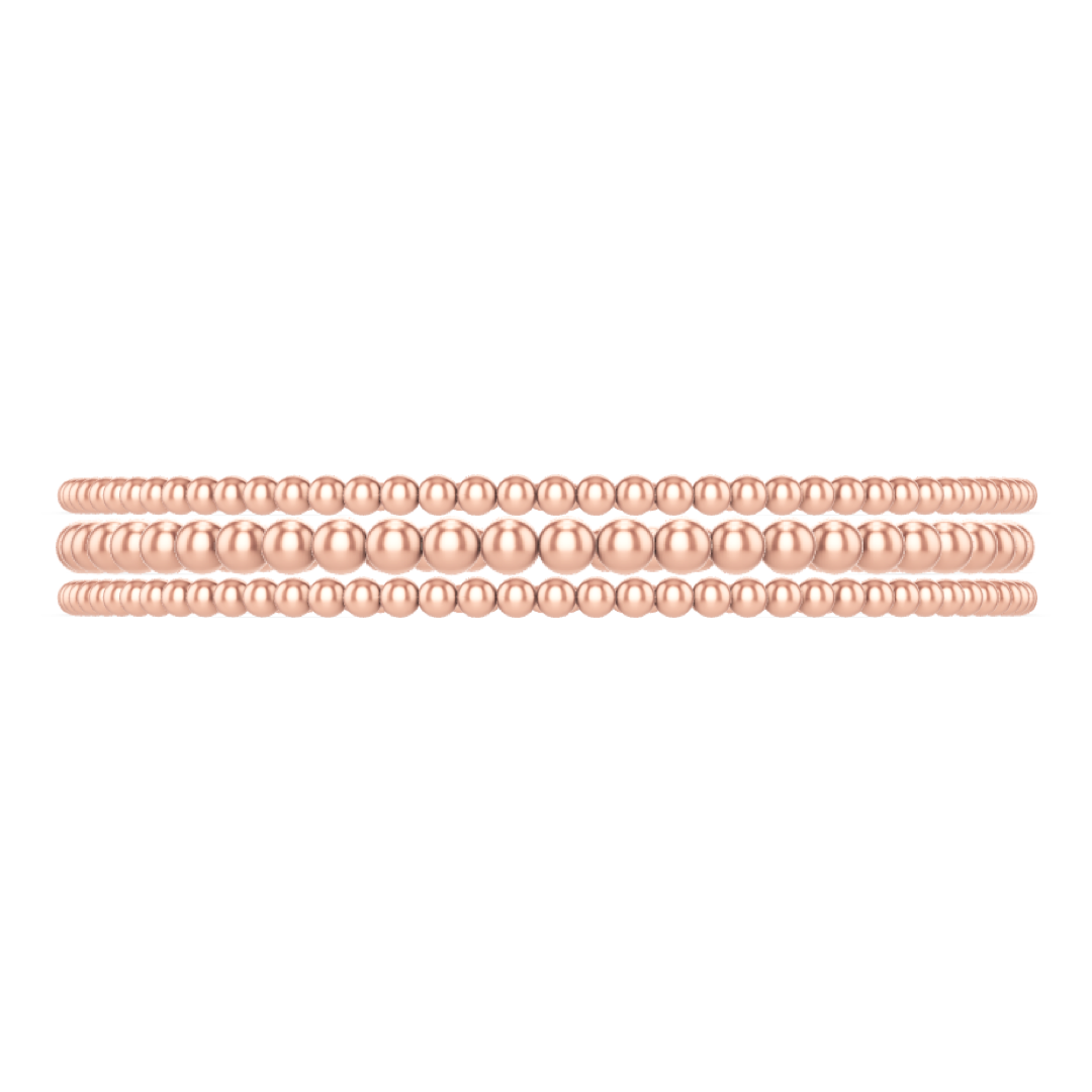 322 Rose Gold Stack fine designer jewelry for men and women