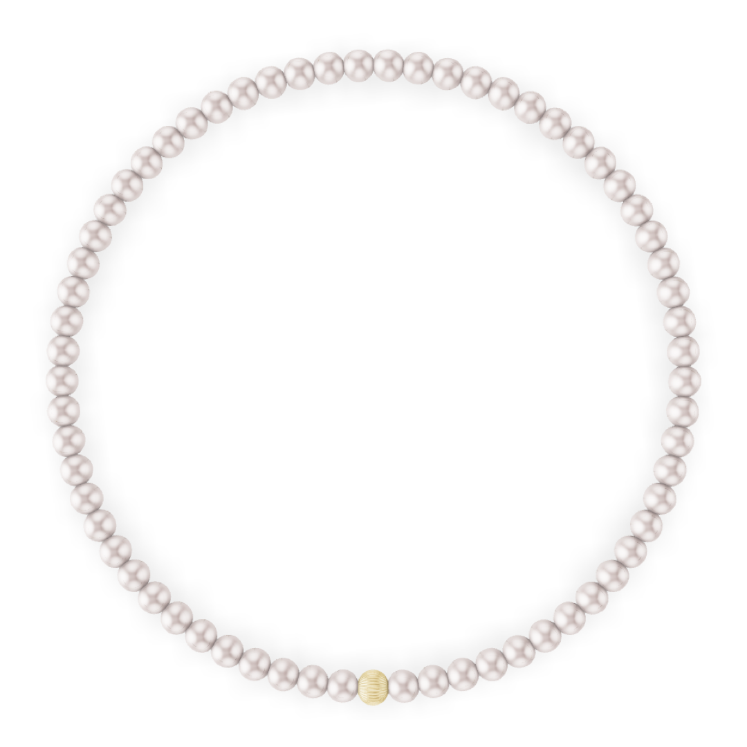 3MM White Pearl Bracelet fine designer jewelry for men and women