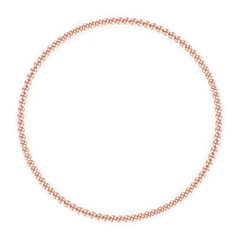 2MM Rose Gold Ball Bracelet fine designer jewelry for men and women