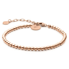The Beaded Bracelet - Rose Gold fine designer jewelry for men and women