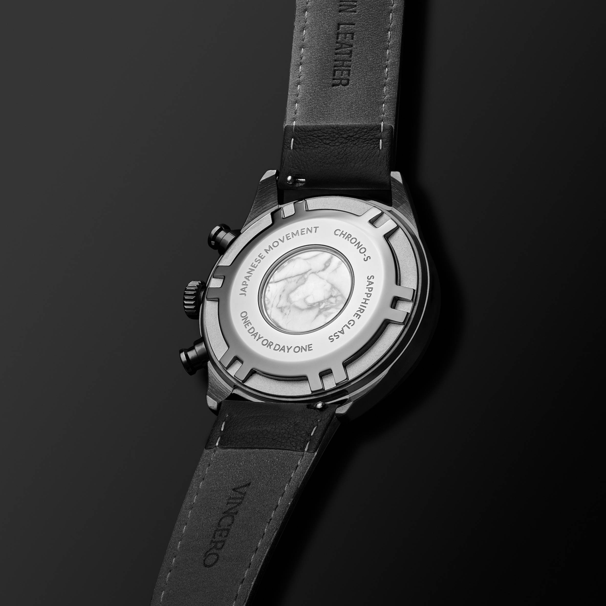 The Chrono S2 - Dark Olive/Silver fine designer jewelry for men and women