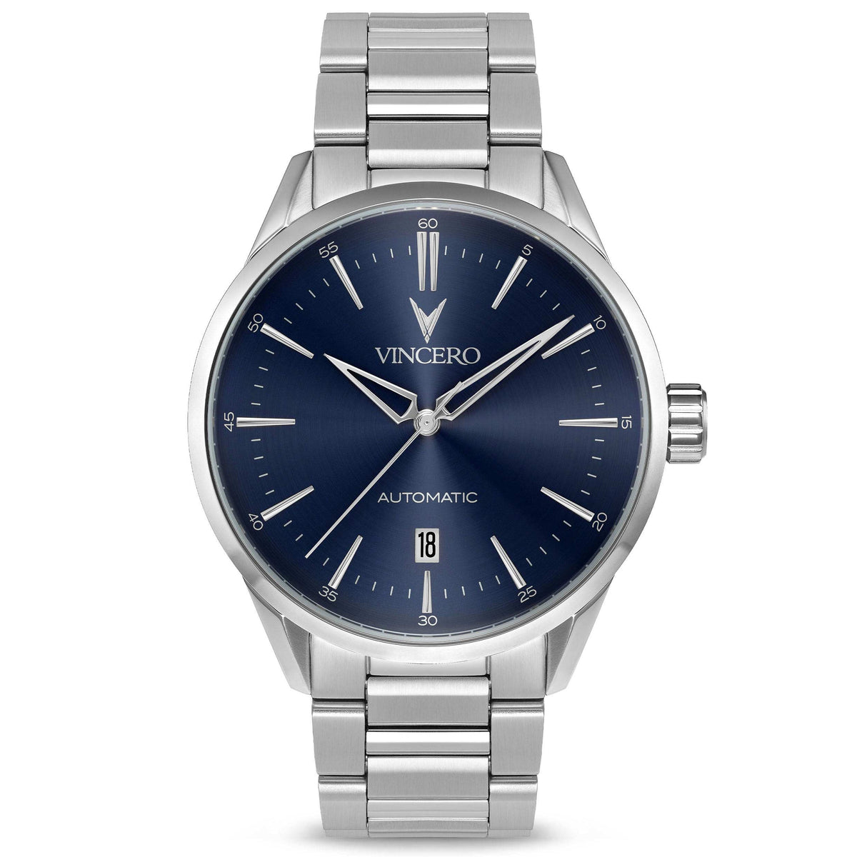 Icon Automatic - Silver/Blue fine designer jewelry for men and women