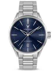 Icon Automatic - Silver/Blue fine designer jewelry for men and women