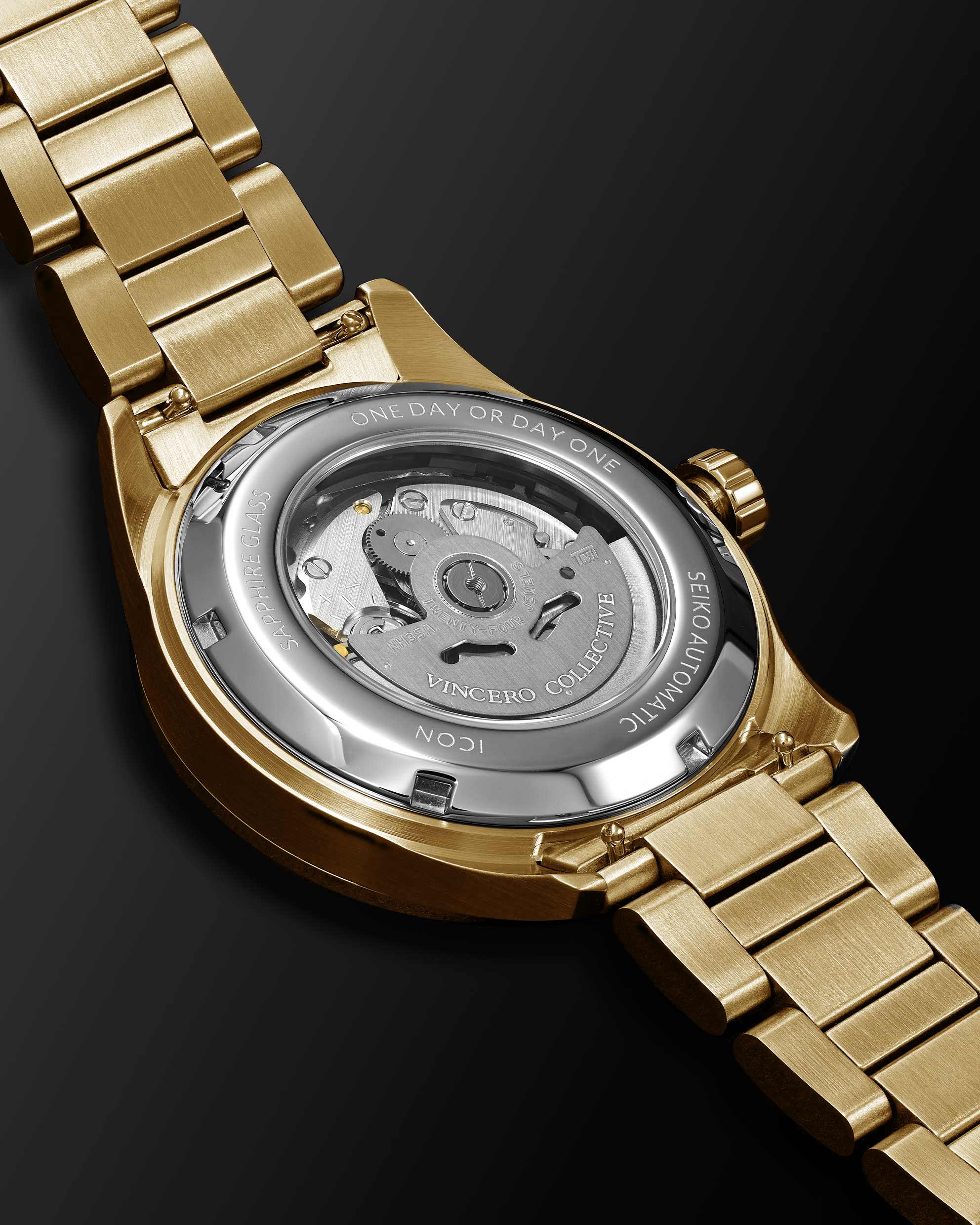 Icon Automatic - All Gold fine designer jewelry for men and women