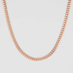 Rose Gold Miami Cuban Chain 7mm fine designer jewelry for men and women