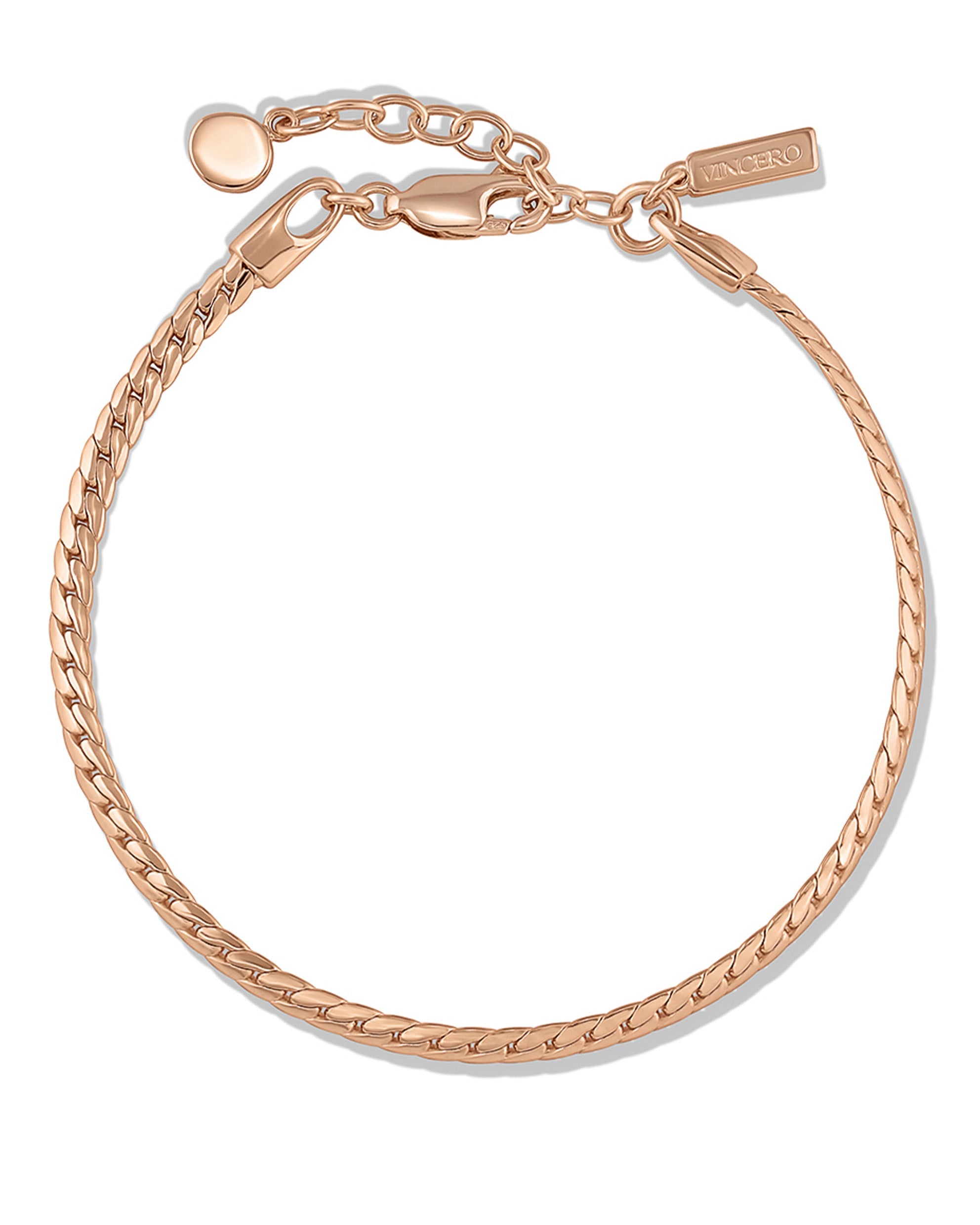 The Serpentine Bracelet - Rose Gold fine designer jewelry for men and women