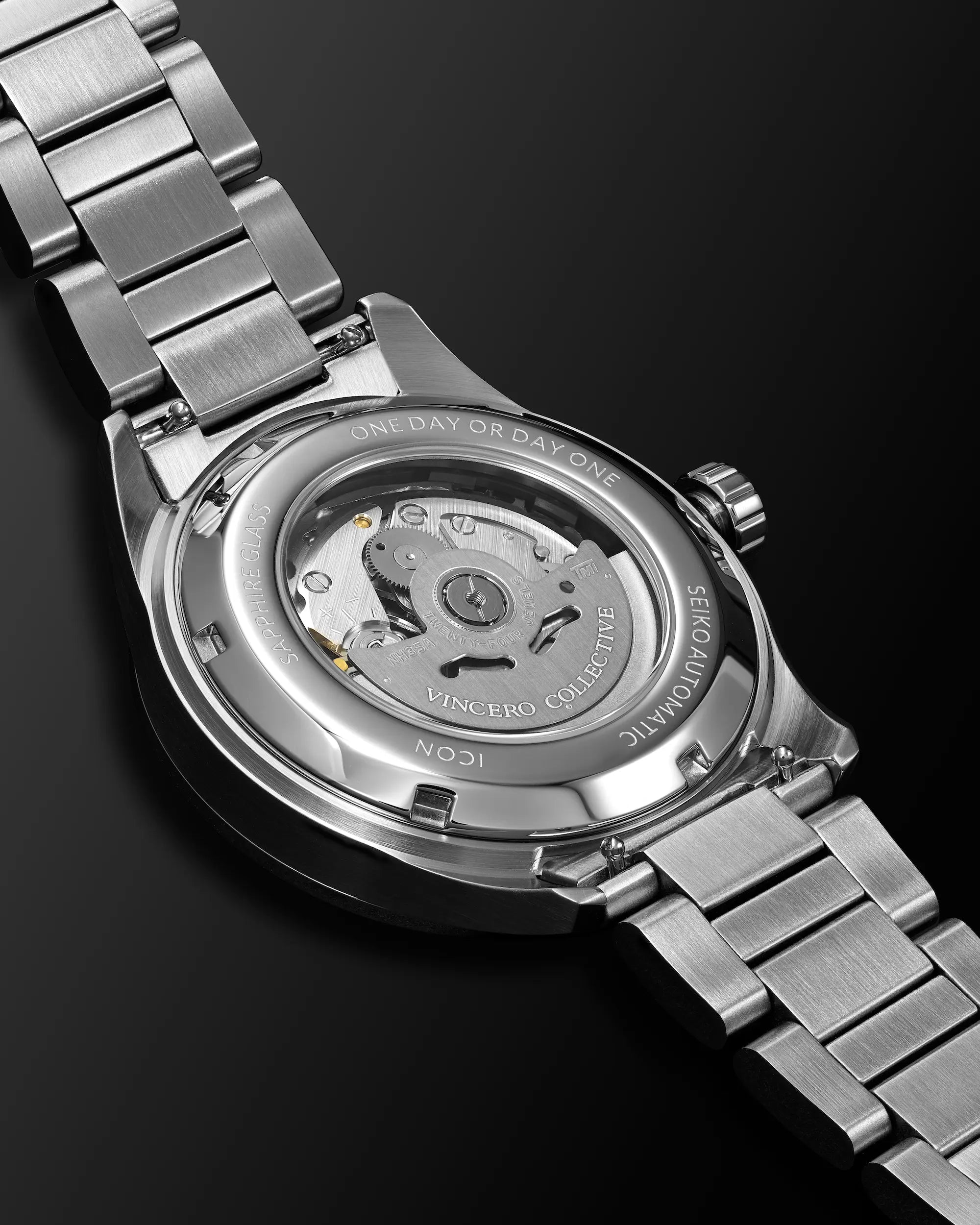 Icon Automatic - Silver/Blue fine designer jewelry for men and women