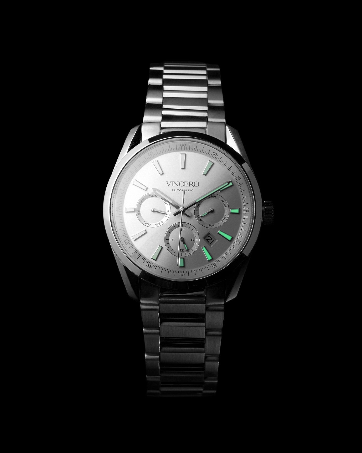 The Reserve Automatic - Gray/Silver fine designer jewelry for men and women