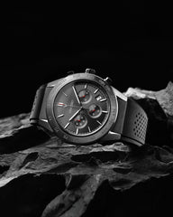 The Rogue - Gunmetal/Red fine designer jewelry for men and women