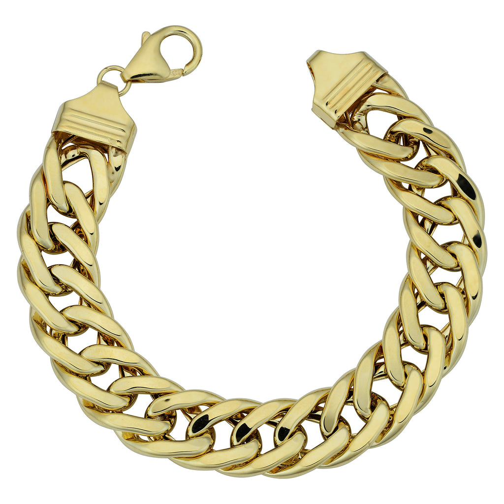 Solid 14k Yellow Gold 1.7mm Rope - with Secure Lobster Lock Clasp 14-