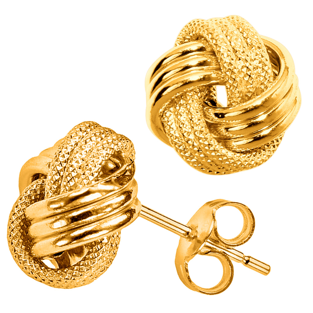 Macy's 14k Yellow Gold Ball Stud Earrings (4 - 10mm) - Macy's