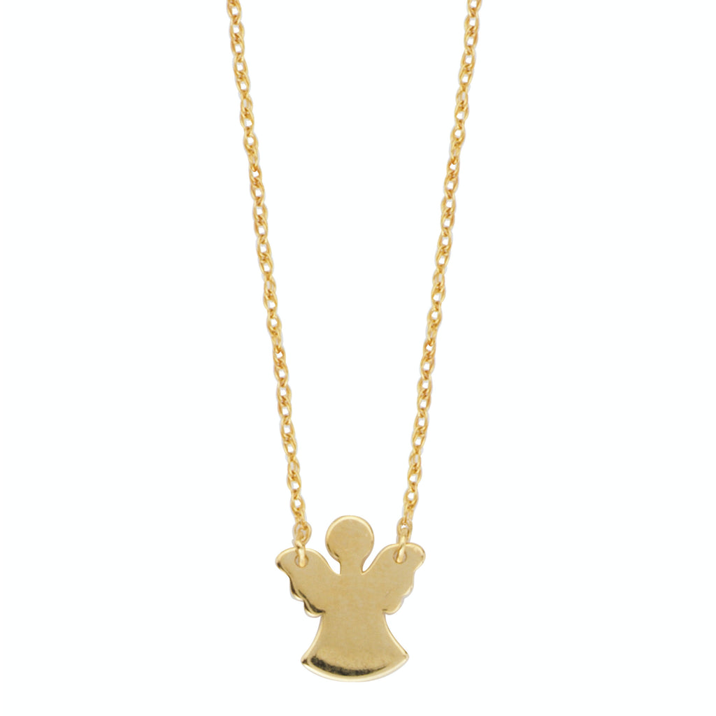 Tiny Chai Necklace in 14K Yellow Gold 18 Gold / Yellow 14K Gold